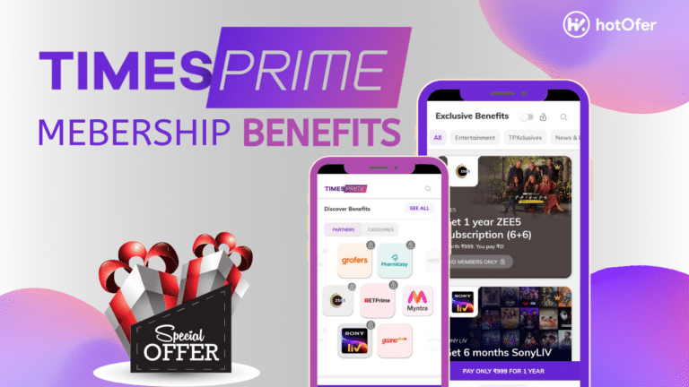 Times Prime Membership Benefits