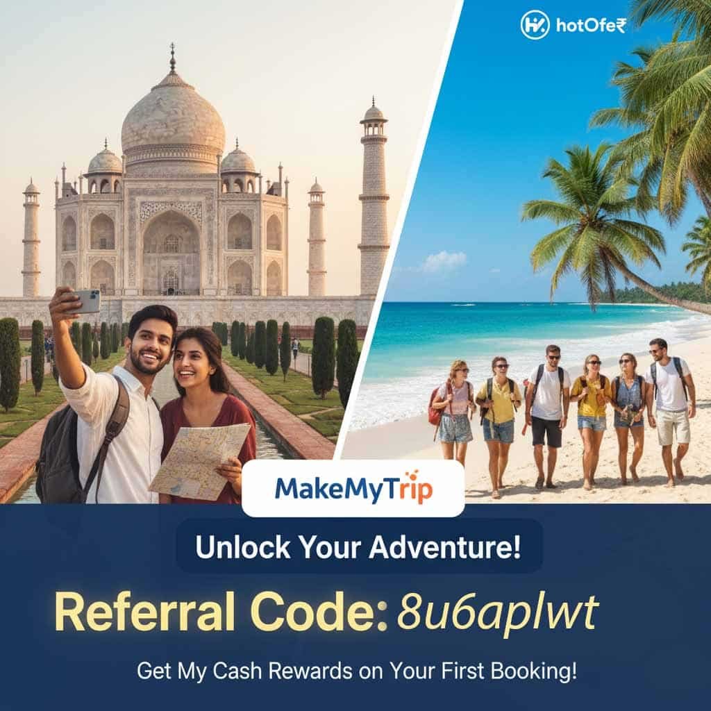 MakeMyTrip Referral Code new