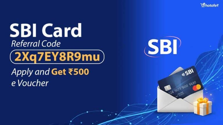 SBI Card Referral Code