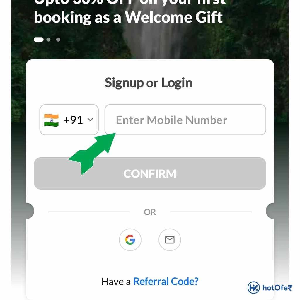 mobile number