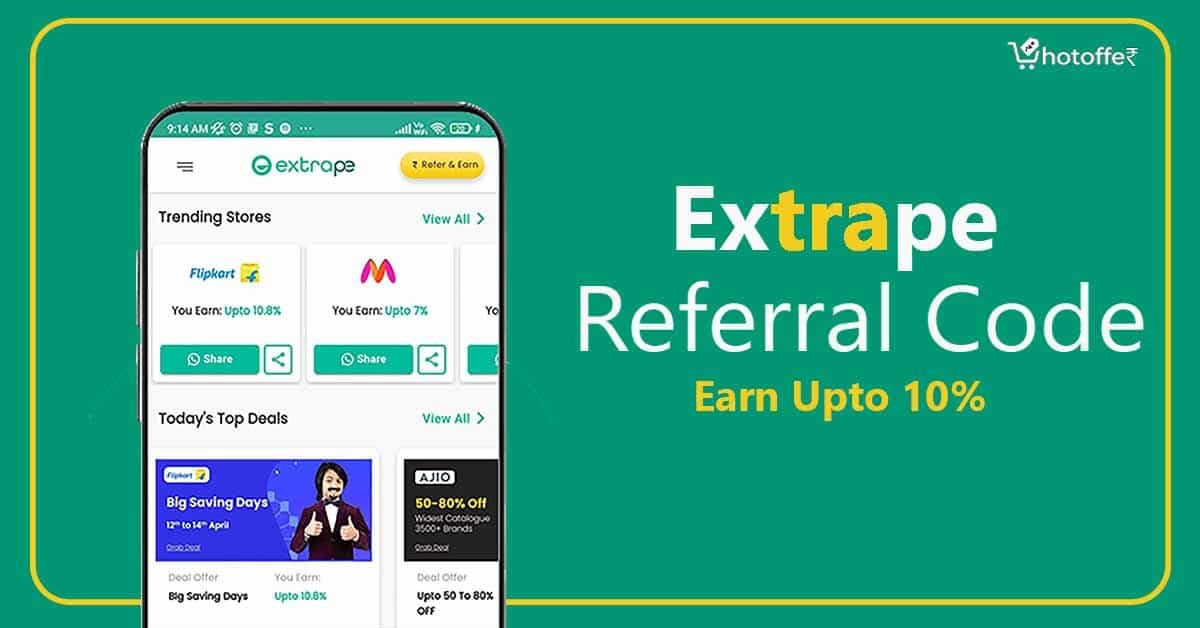 Extrape Referral Code