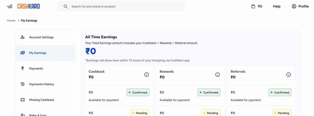 earning