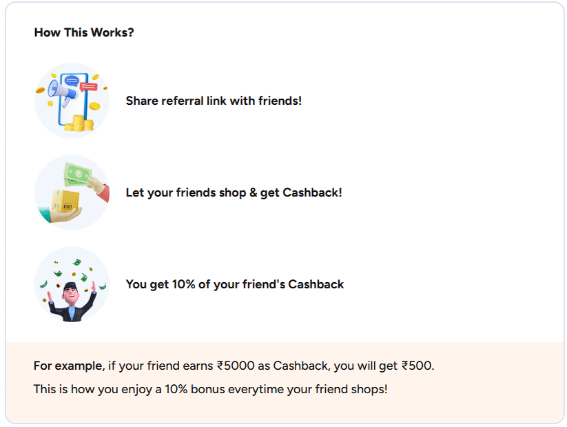 CashKaro Refer and Earn