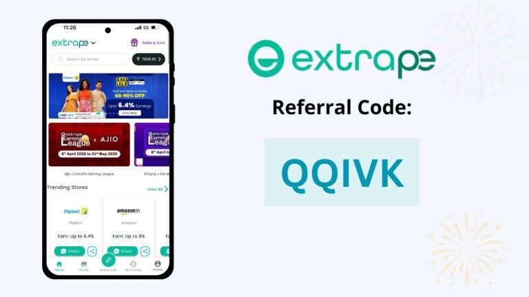 ExtraPe Referral Code - QQIVK